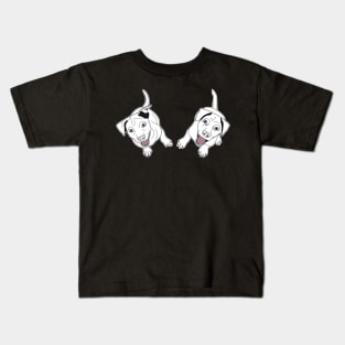 Two puppies Kids T-Shirt